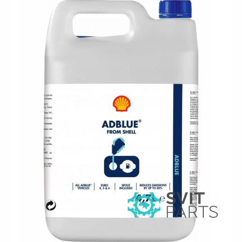 Рідина AdBlue, 4,7л SHELL 5901060122761