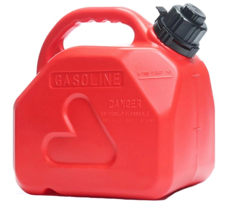 Plastic canister 5 l., with a watering can