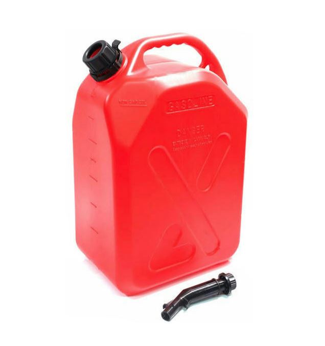 Plastic canister 20 l., with a watering can