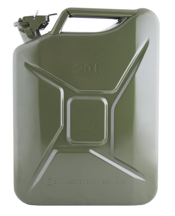 Metal canister 20 l.