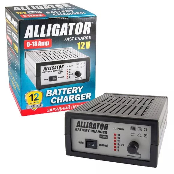 Battery charger 12V, 18A