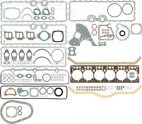 Complete set of seals, engine