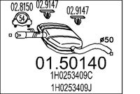 Intermediate muffler