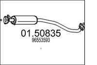 Intermediate muffler