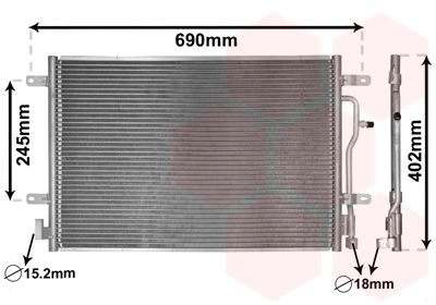 Condenser, air conditioning system