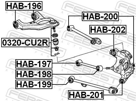 Lower/upper ball joint