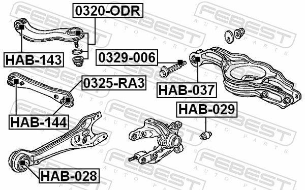 Lower/upper ball joint