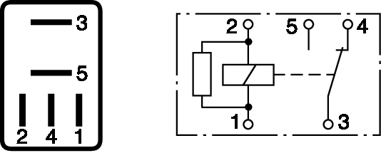 Relay, glow system