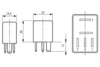 Relay, glow system