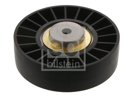 Deflector/guide roller, poly-V belt