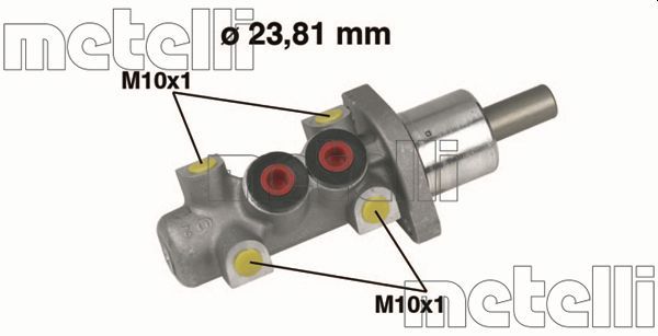 Master brake cylinder