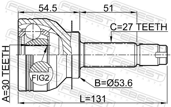 Set of hinges, drive shaft