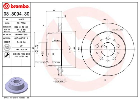 Brake disc