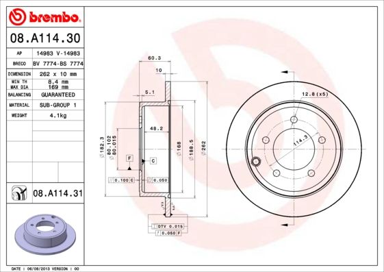 Brake disc