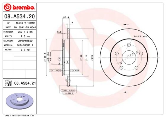 Brake disc