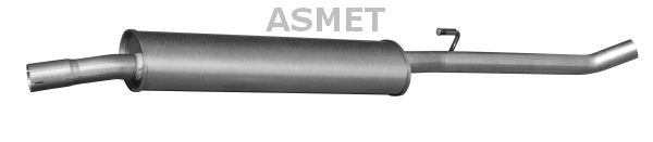 Intermediate muffler