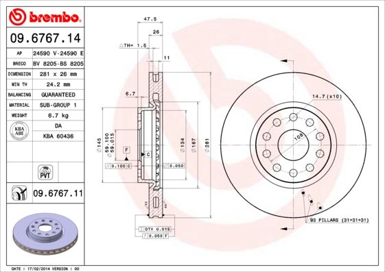 Brake disc