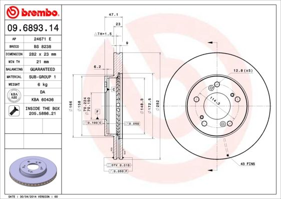 Brake disc