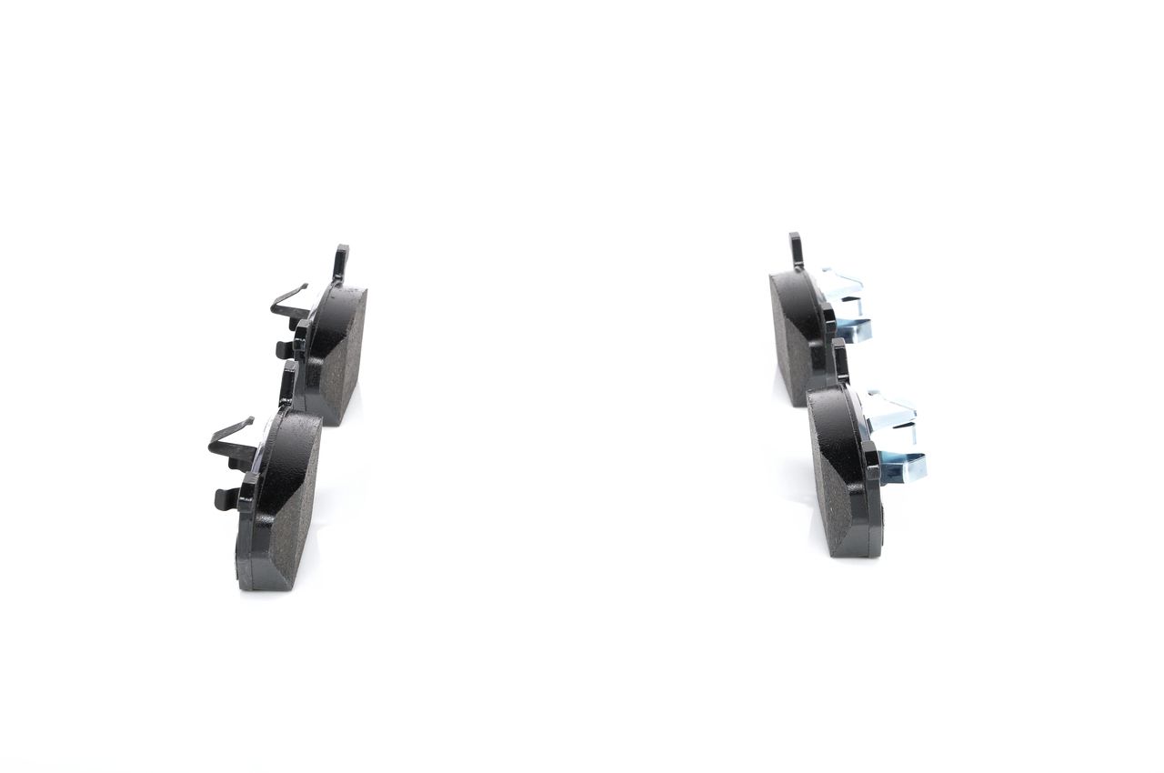 Set of brake linings, disc brake