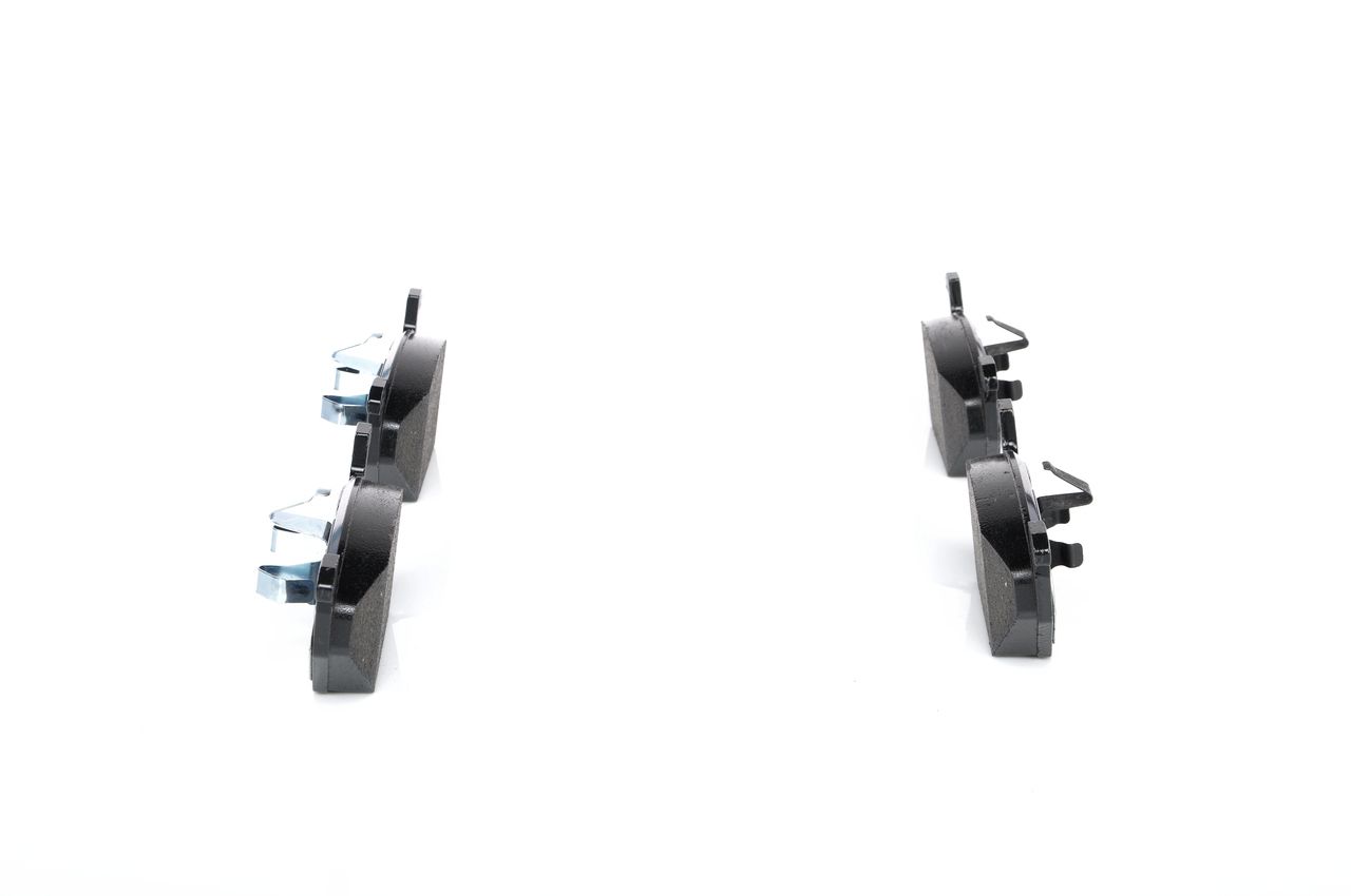 Set of brake linings, disc brake