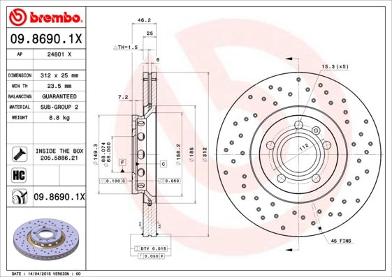 Brake disc