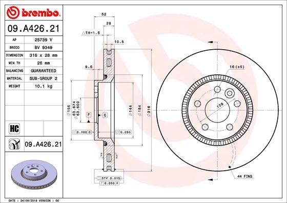 Brake disc