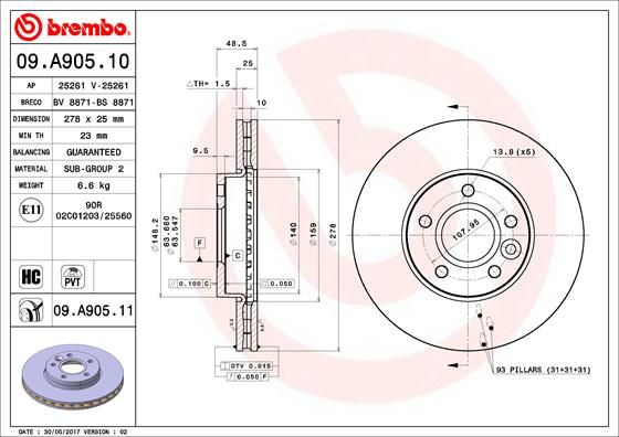 Brake disc