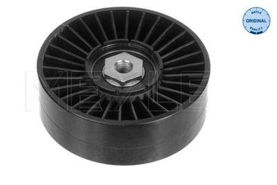 Deflector/guide roller, poly-V belt