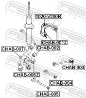 Lower/upper ball joint