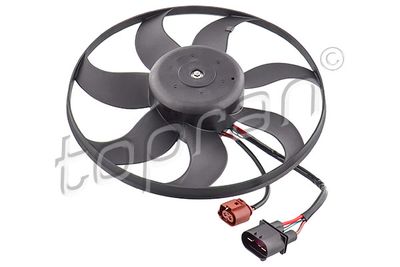 Fan, engine cooling system