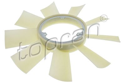 Fan impeller, engine cooling system