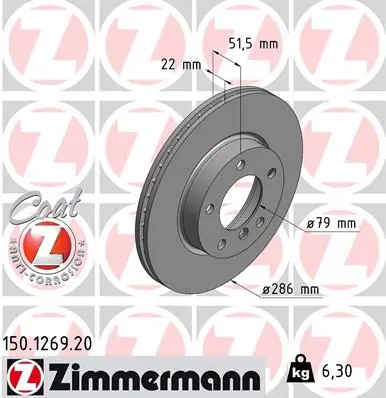 Тормозной диск COAT Z