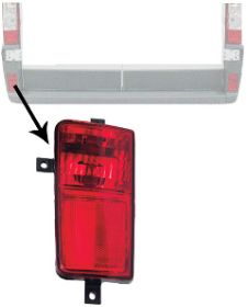 Rear fog lamp