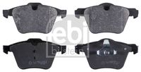 Set of brake linings, disc brake