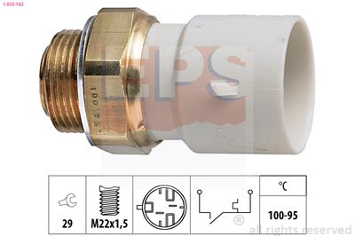 Thermal switch, radiator fan