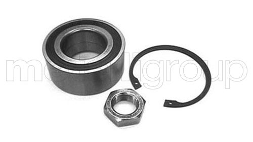 A set of wheel bearings