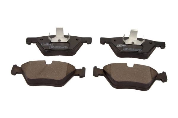 Set of brake linings, disc brake