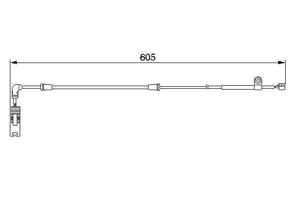 Cont. popper signal, brake wear. acc.