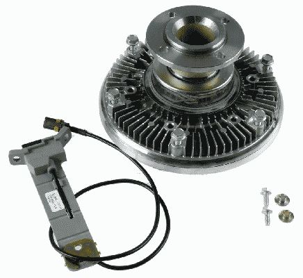 Coupling, radiator fan