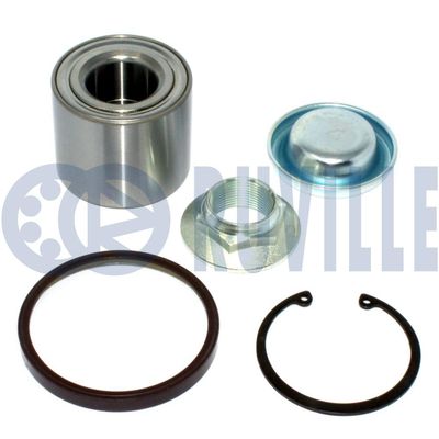 A set of wheel bearings