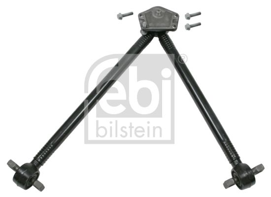 Suspension arm, wheel suspension