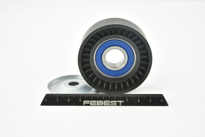 Tension roller, poly-V belt