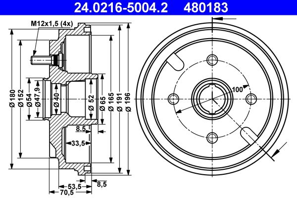 Brake drum