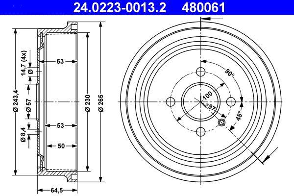 Brake drum