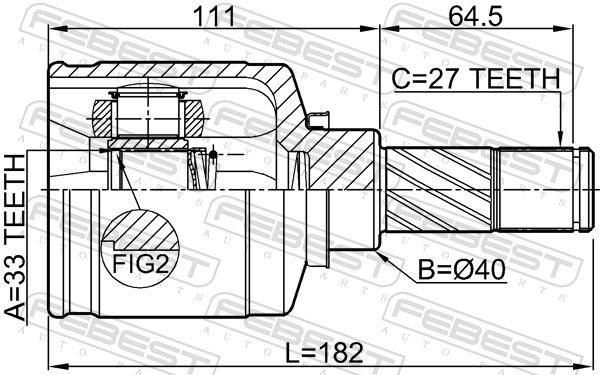 Set of hinges, drive shaft