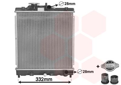 Radiator, engine cooling system