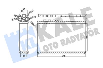 Heat exchanger, interior heating system