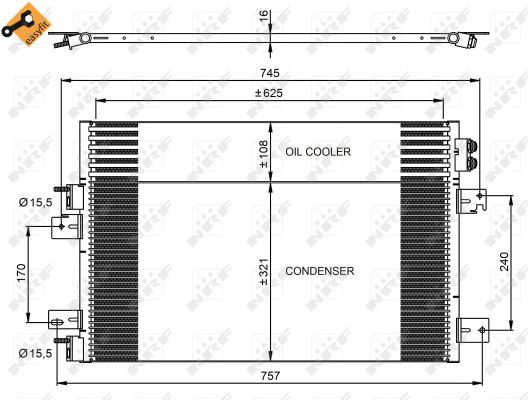 Condenser, air conditioning system