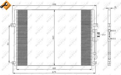 Condenser, air conditioning system