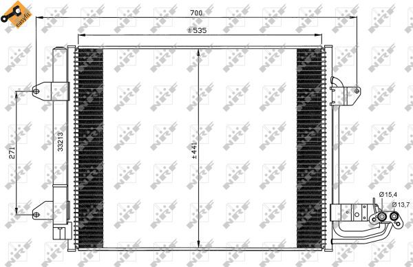 Condenser, air conditioning system